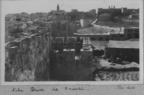 המתחם הצרפתי בירושלים 1921-1926